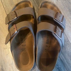 Birkenstock Arizona sandals brown